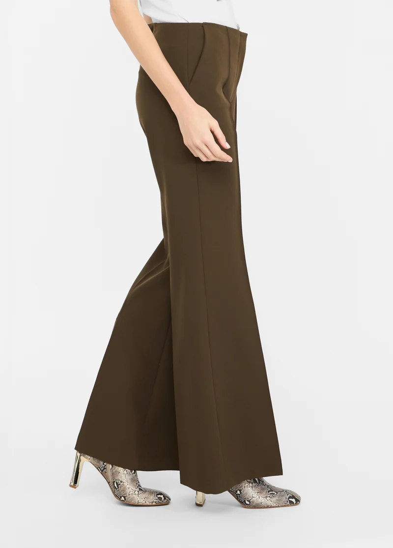 Smart Flared Trousers
