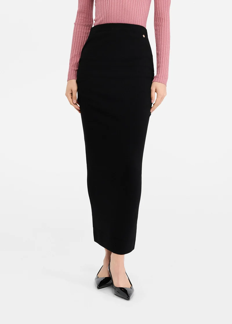 Long Mesh Skirt