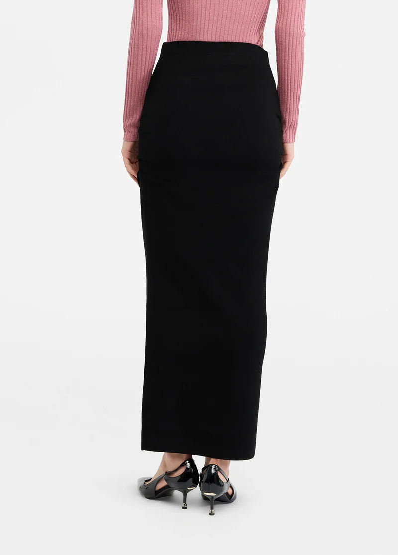 Long Mesh Skirt