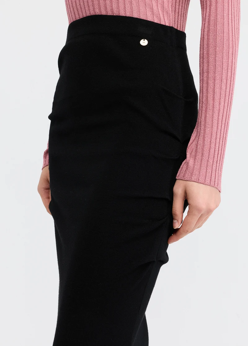 Long Mesh Skirt