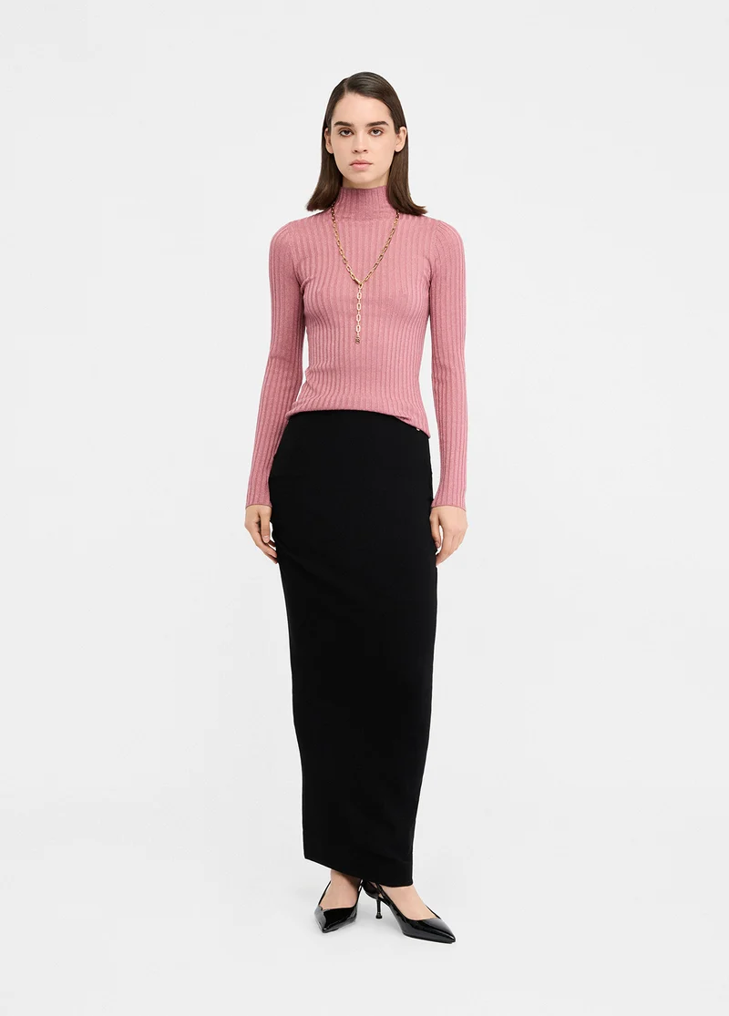 Long Mesh Skirt