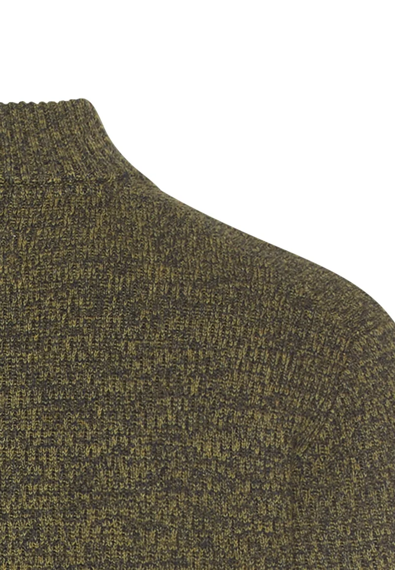 knitted Troyer, Forest Green