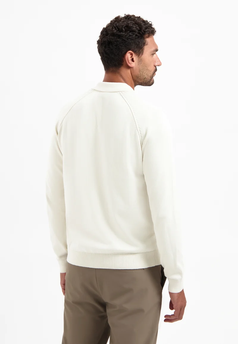 Pullover Polo Half Zip Solid, Kit