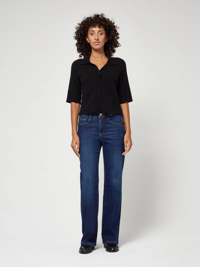 94AMELIE WIDE, simply dark blue