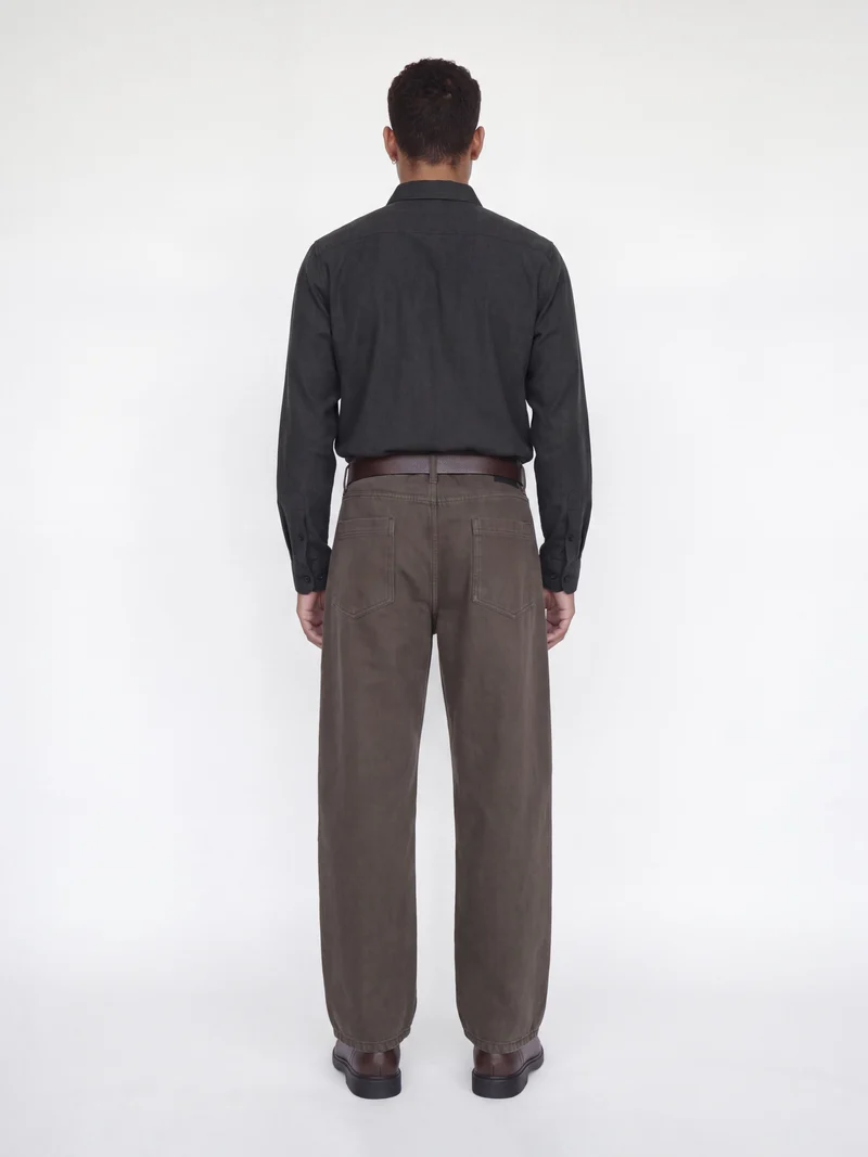 JJEFIELD MELANGE SHIRT LS SN, Black