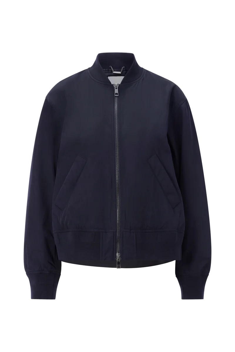 A-Shape Bomber Jacket, midnight blue