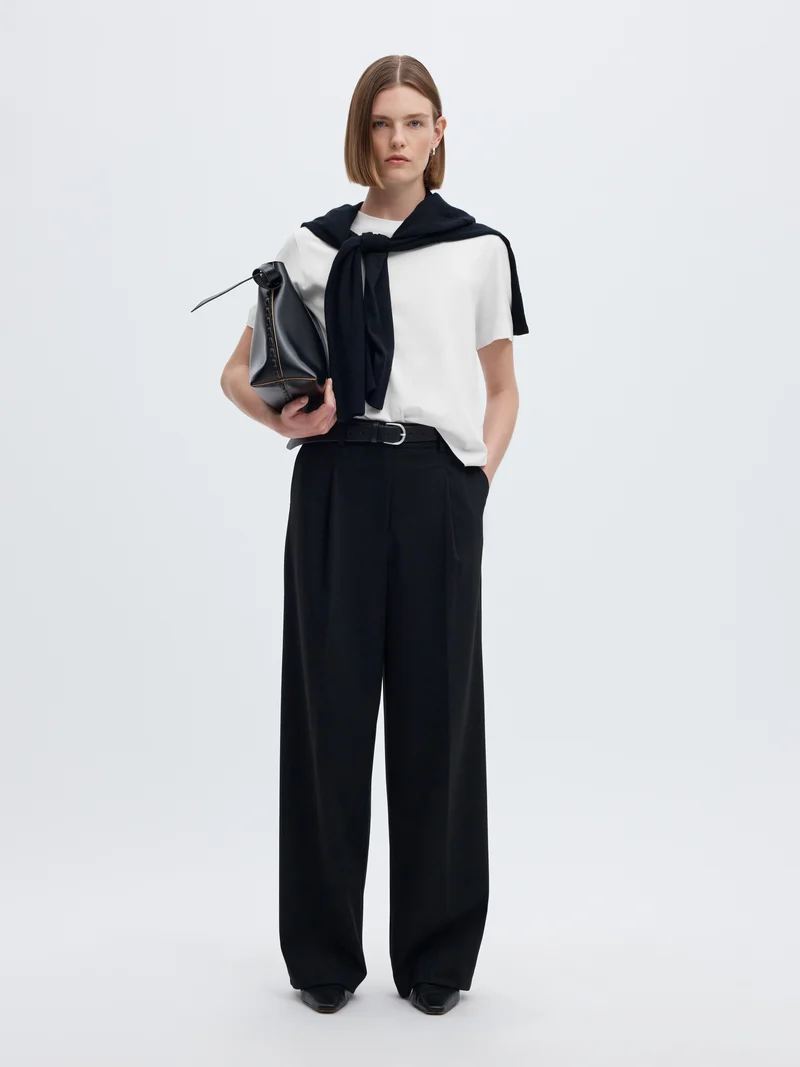 SLWESSENTIAL SS BOXY TEE NOOS, Bright White