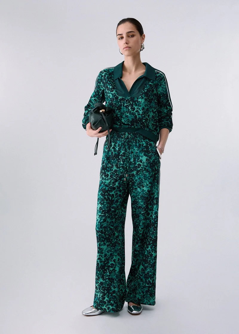 Crêpe trousers