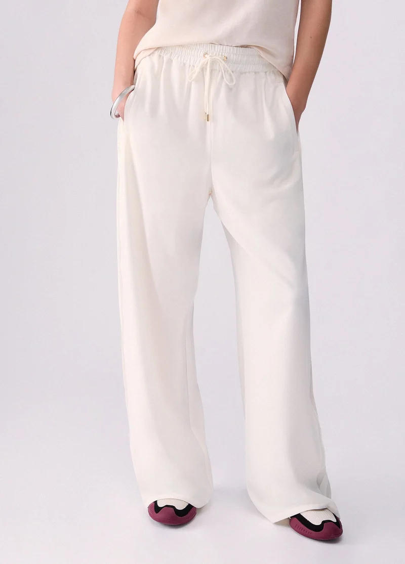 Crêpe trousers