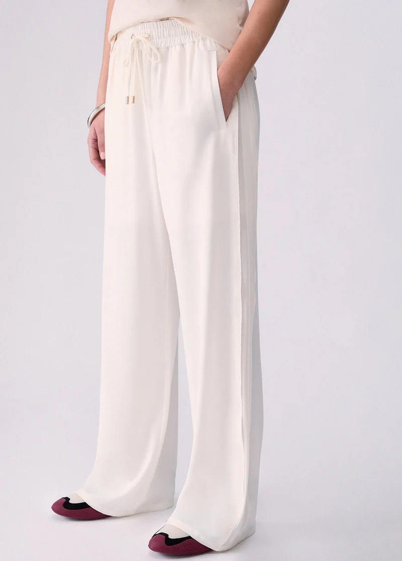 Crêpe trousers