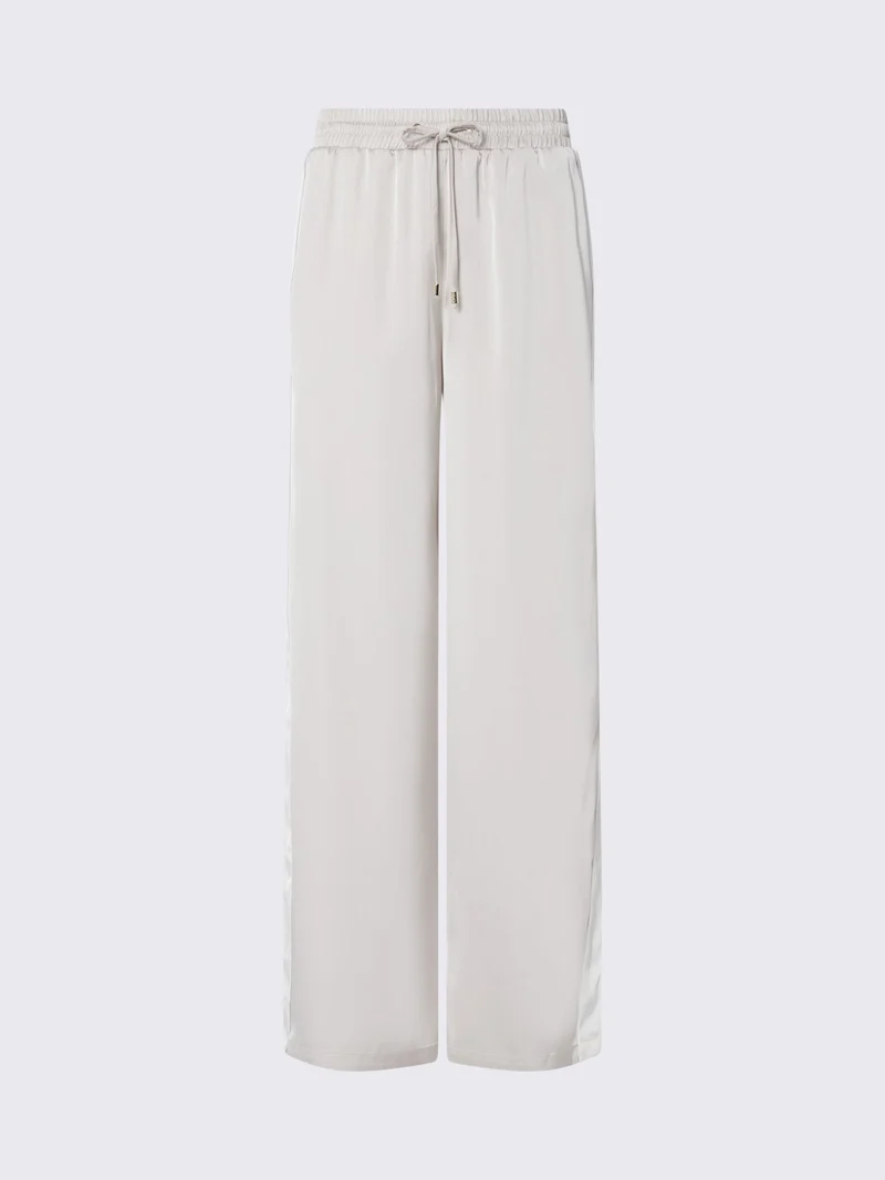 Satin Flare Trousers