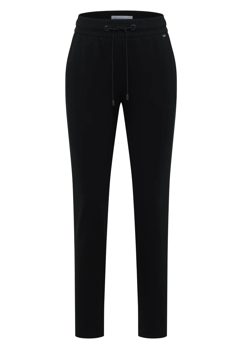 CECIL - Mid Waist Slim Leg Hose im Casual Fit - Farbe: Black