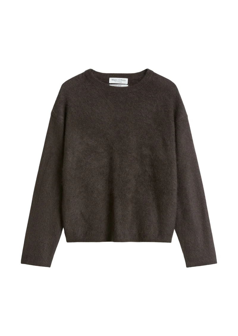 Pullovers, LSL, Round-Neck, Burnt Coffee