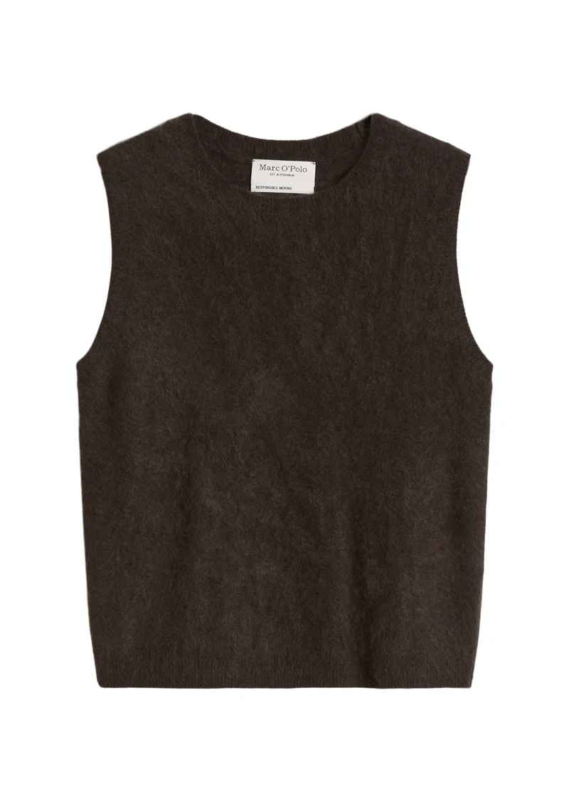 Pullovers, SLL, Round-Neck, Burnt Coffee