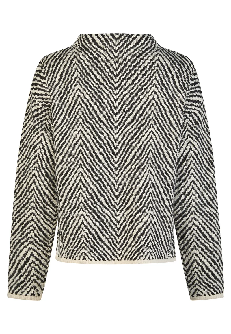 SWEATER, BLACK GRAPHIC