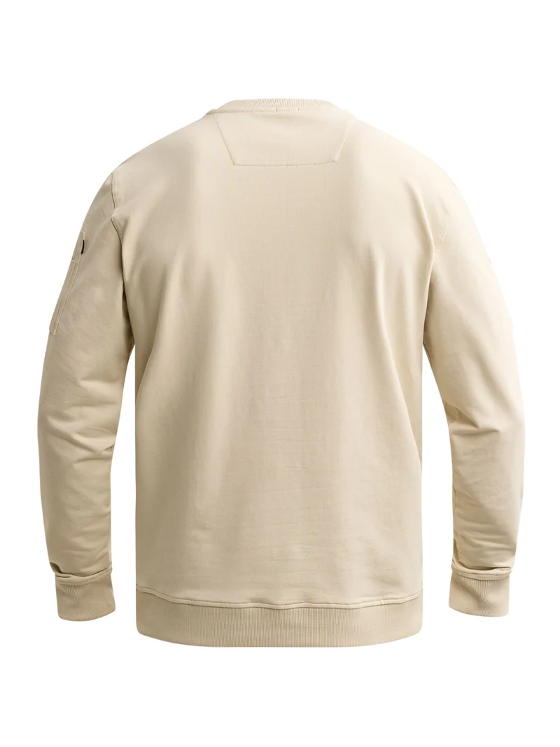 Crewneck American Classic, Bone White