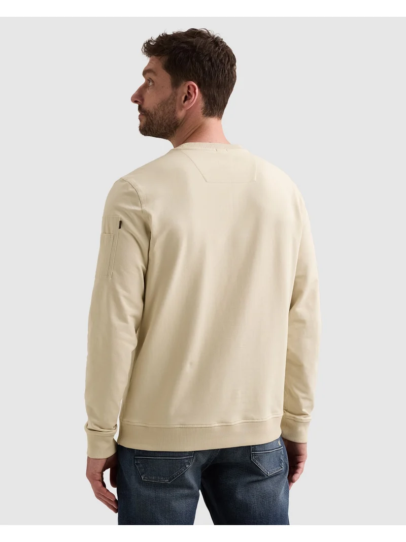Crewneck American Classic, Bone White