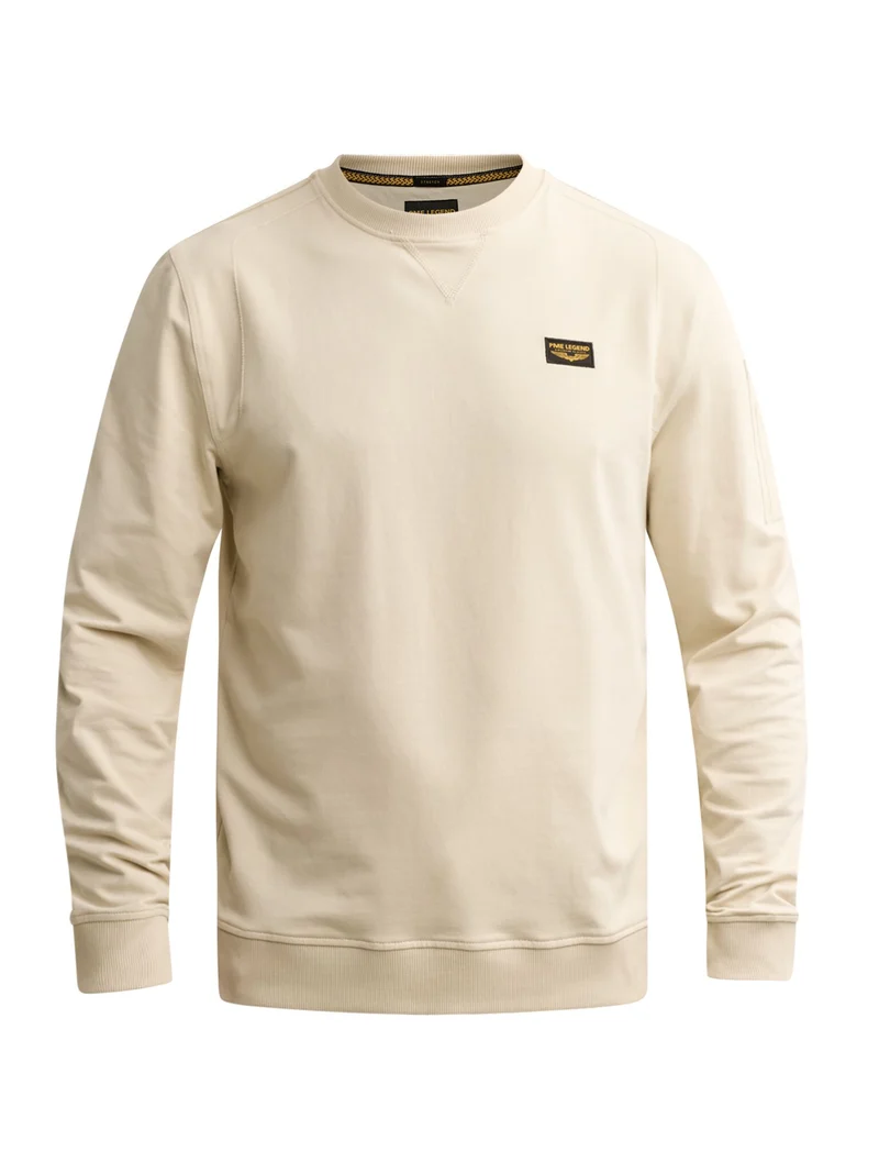 Crewneck American Classic, Bone White