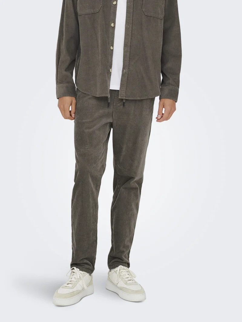 ONSLINUS TAP CORDUROY 0185 PANT NOO, Falcon