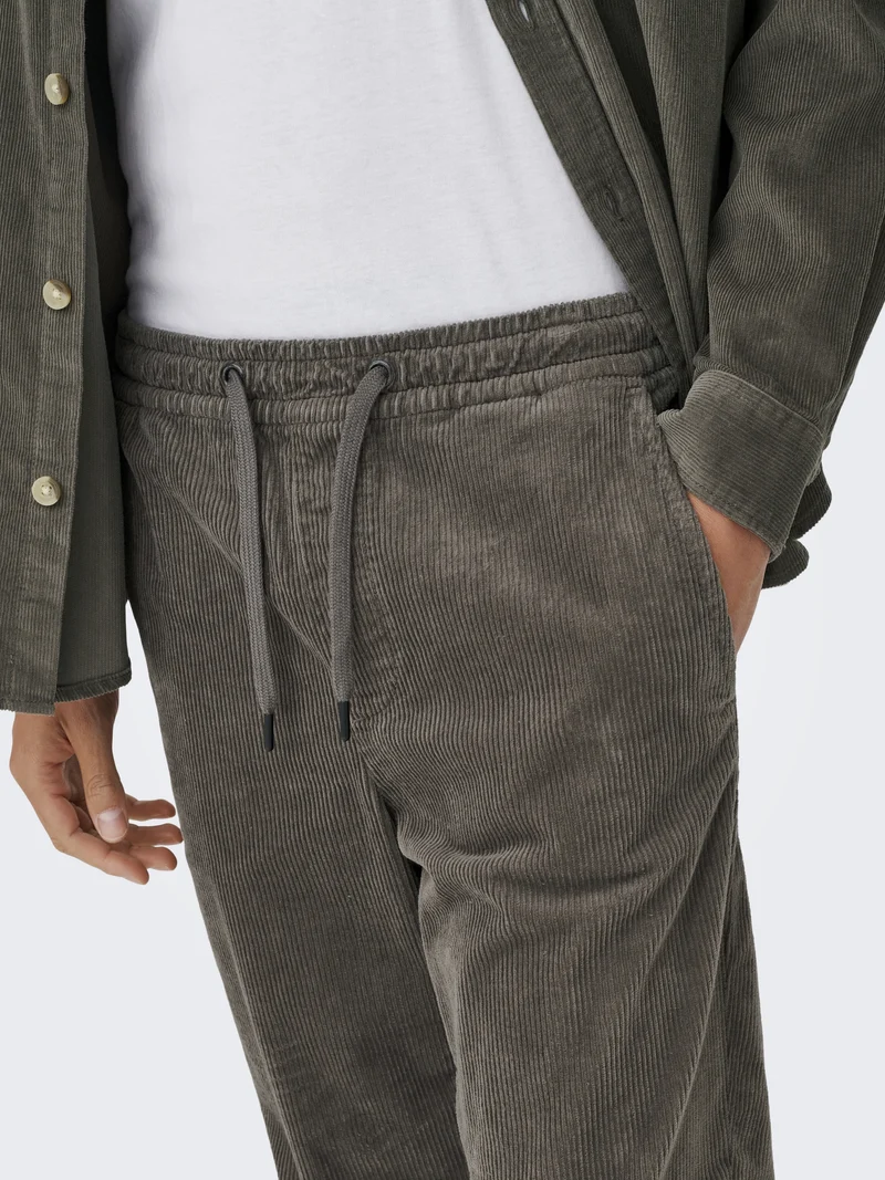 ONSLINUS TAP CORDUROY 0185 PANT NOO, Falcon