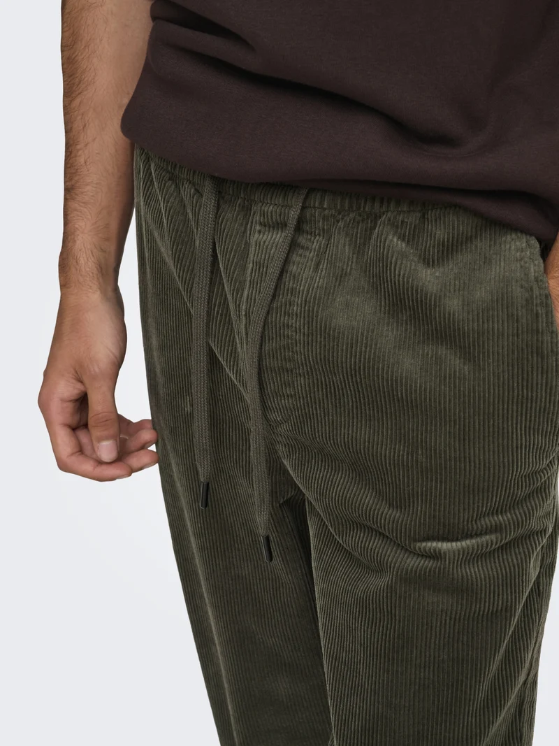 ONSLINUS TAP CORDUROY 0185 PANT NOO, Beluga