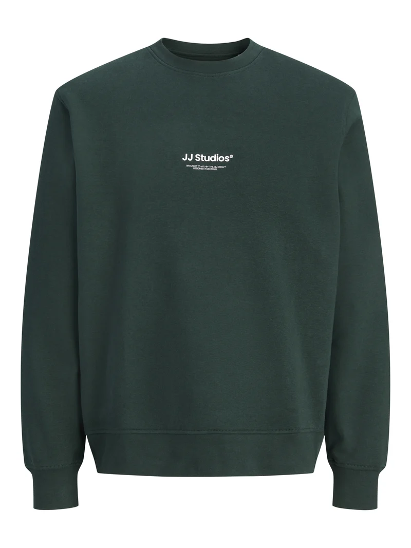 JJESOHO SWEAT CREW NECK NOOS, Scarab