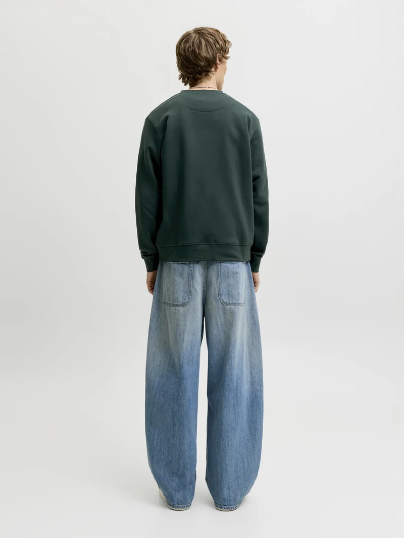 JJESOHO SWEAT CREW NECK NOOS, Scarab