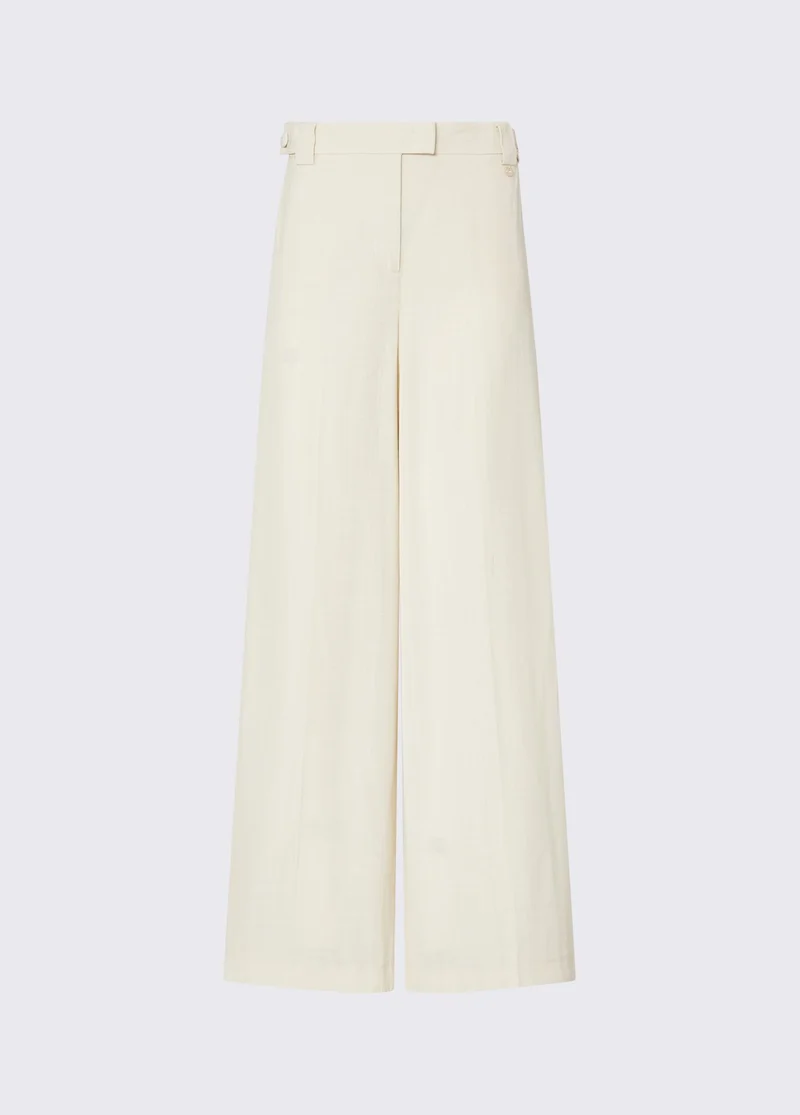 Flamed Viscose Trousers