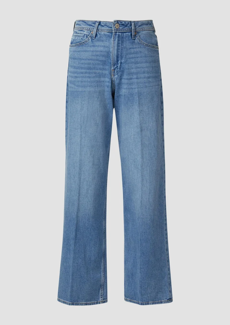 s.Oliver - Jeans Suri / Regular Fit / High Rise / Wide Leg - Farbe: Hellblau