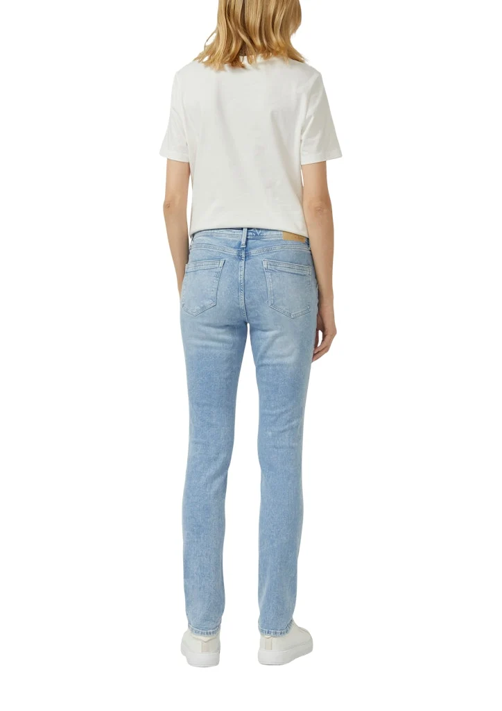 s.Oliver - Jeans Betsy / Slim Fit / Mid Rise / Slim Leg - Farbe: Blau