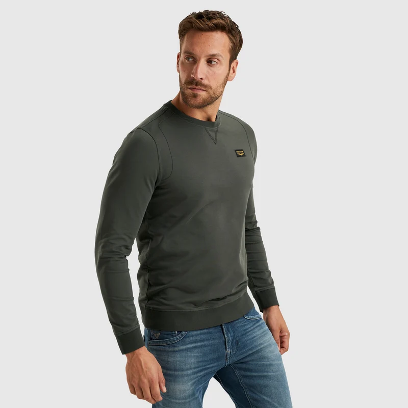 Crewneck American Classic, Beluga