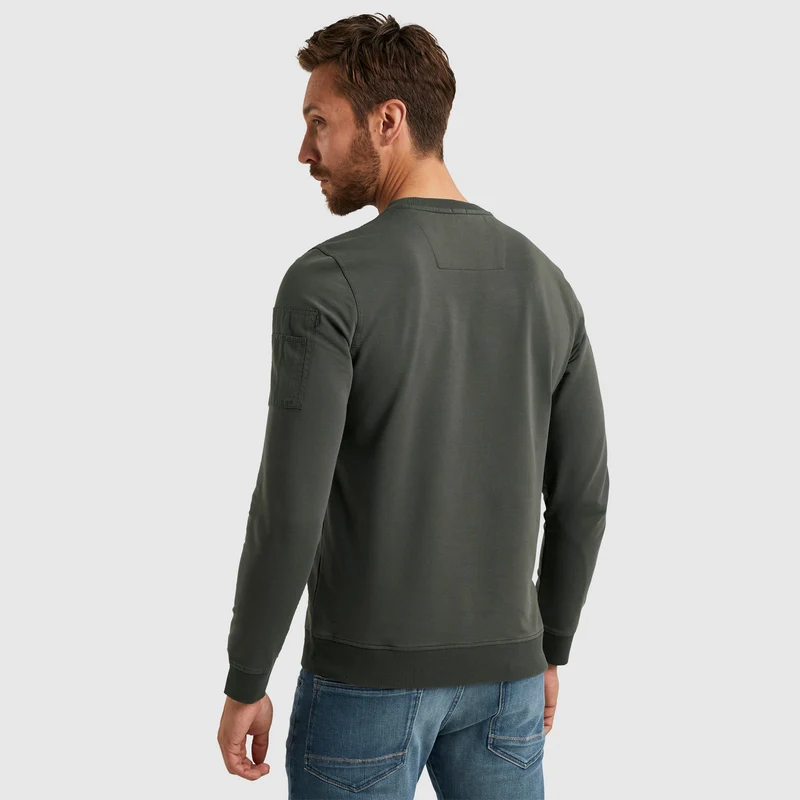 Crewneck American Classic, Beluga