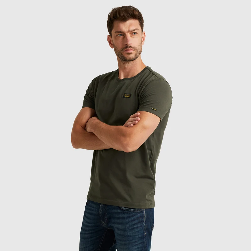 Short sleeve r-neck American Class, Beluga