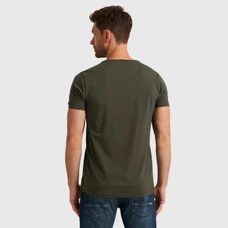 Short sleeve r-neck American Class, Beluga