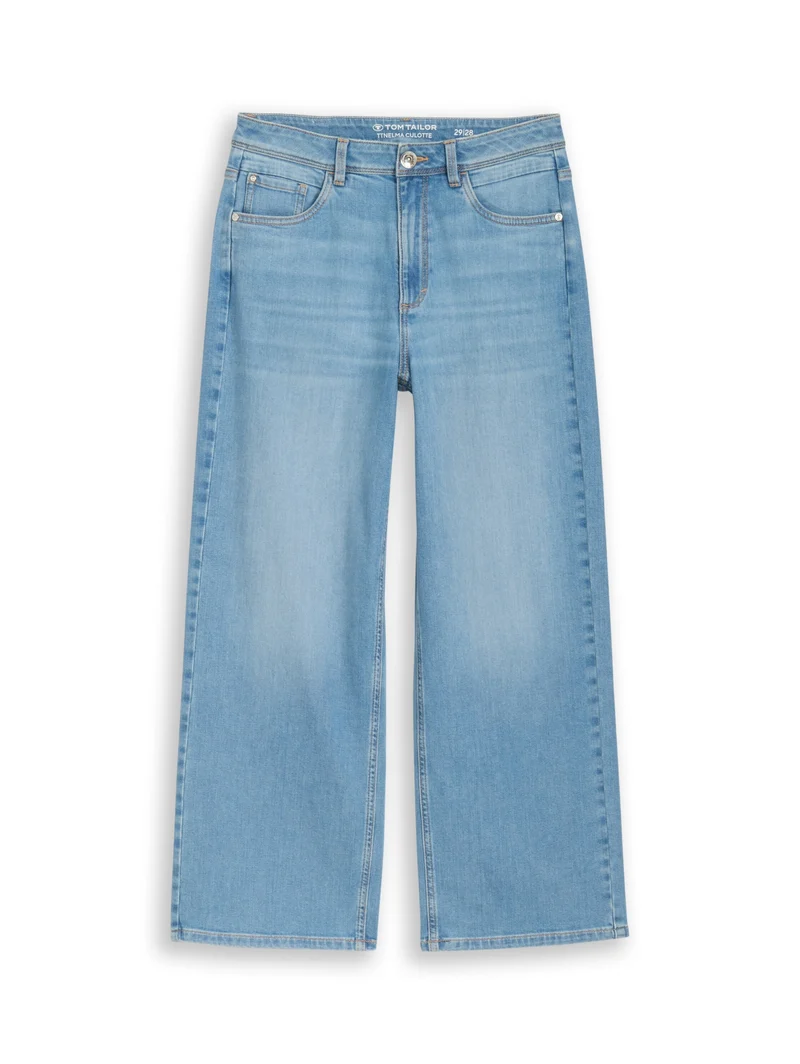 TTNELMA CULOTTE, Clean Light Stone Blue Denim