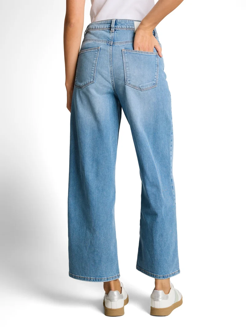 TTNELMA CULOTTE, Clean Light Stone Blue Denim