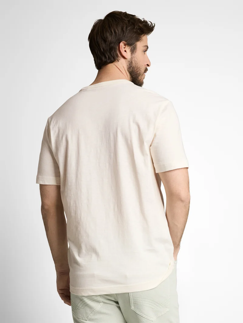 t-shirt with print, Gardenia White