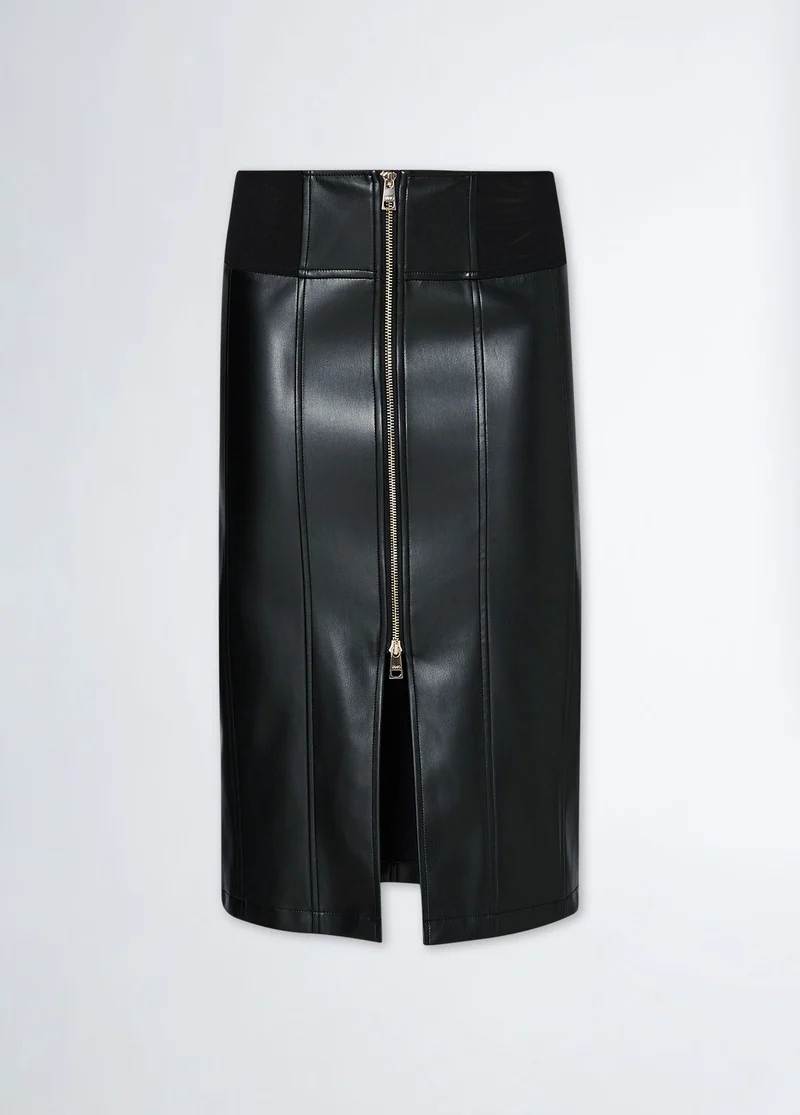 Coated Fabric Skirt