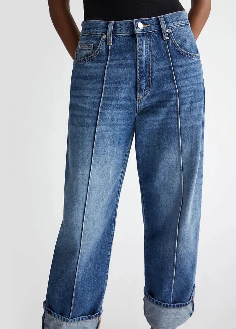 Straight Cropped Jeans