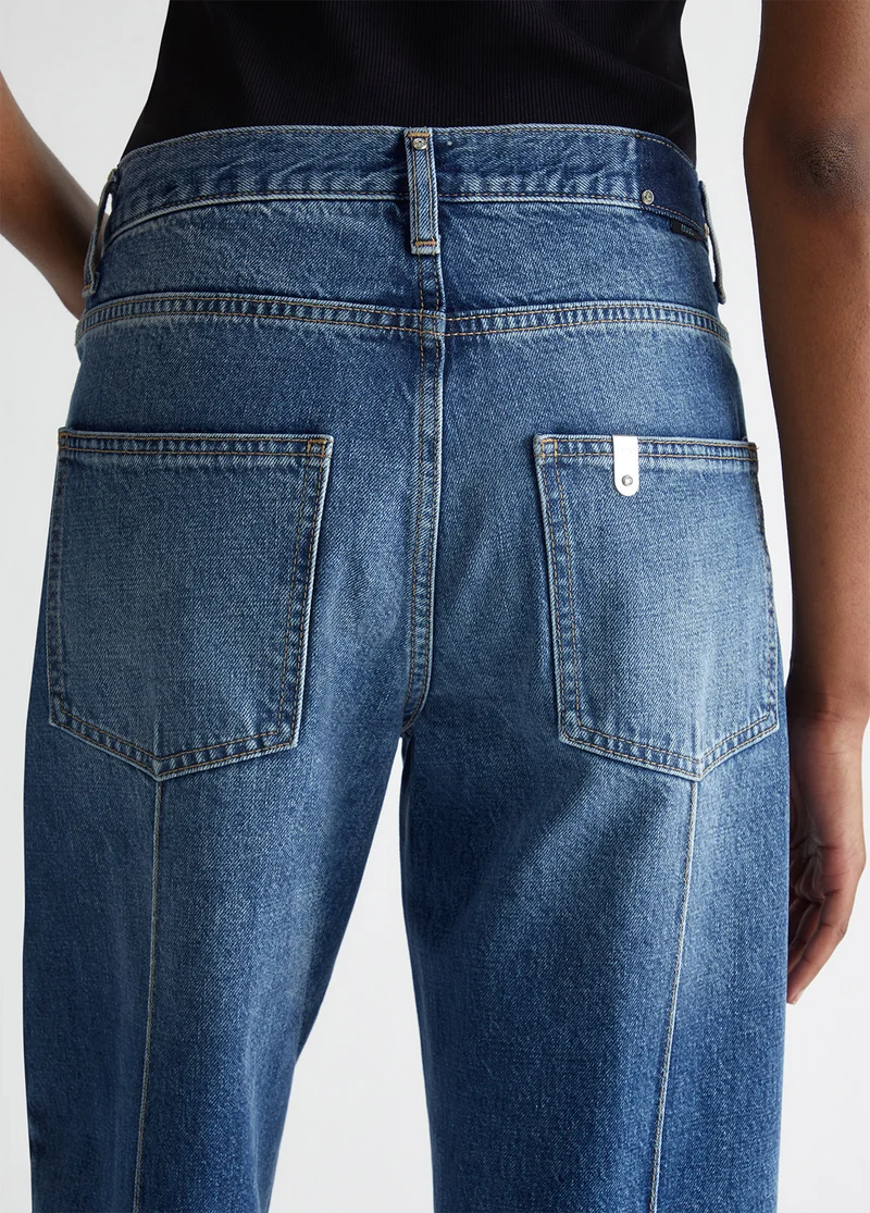 Straight Cropped Jeans