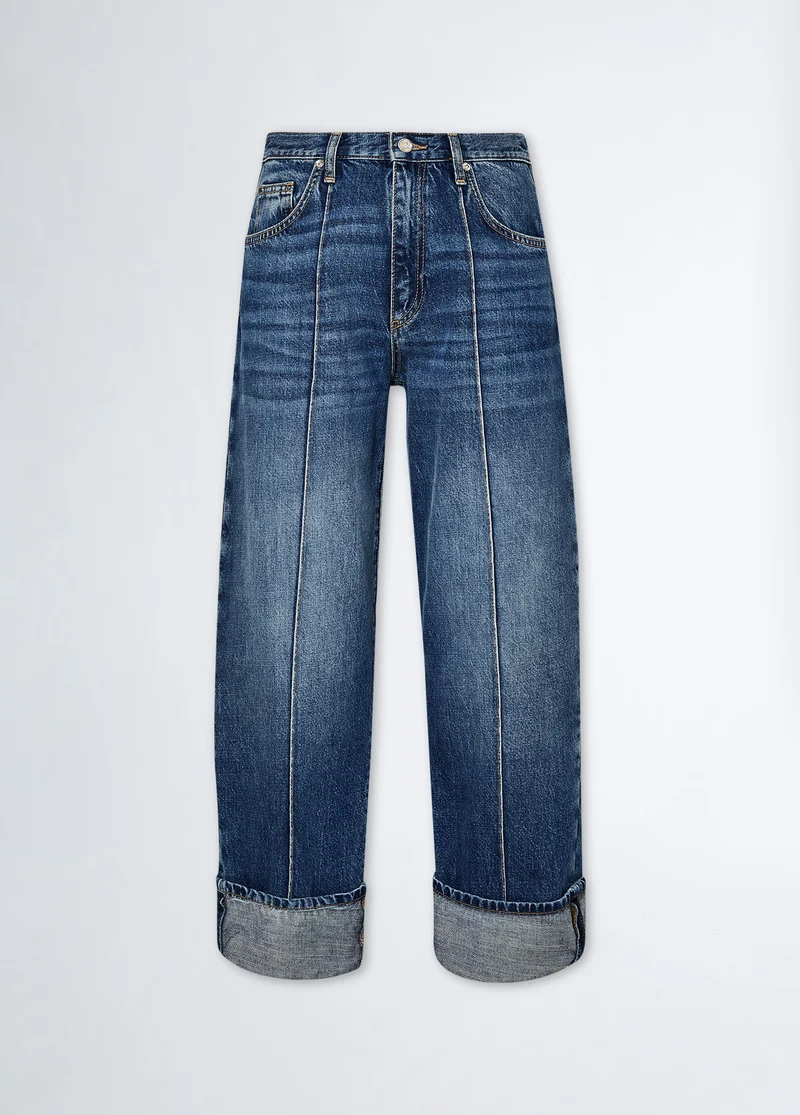 Straight Cropped Jeans