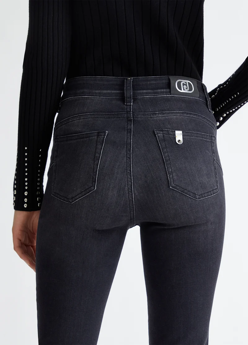 Cropped Bootcut Jeans