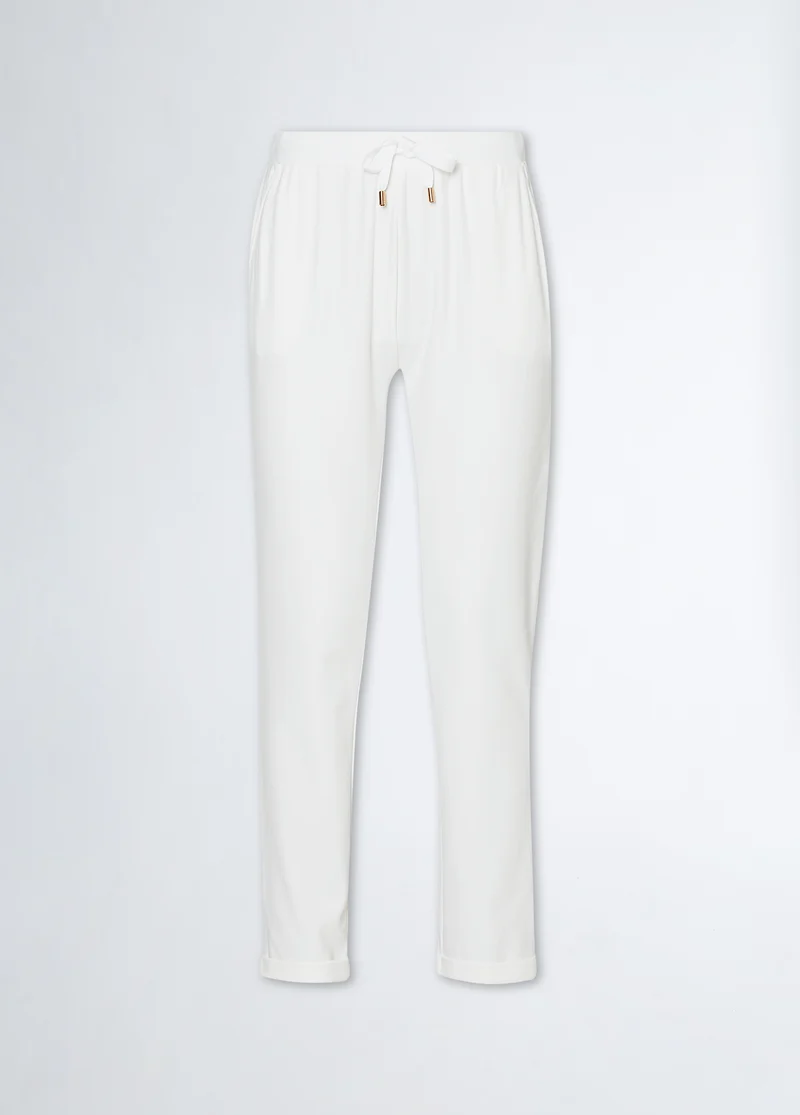 Jogging pants in jersey