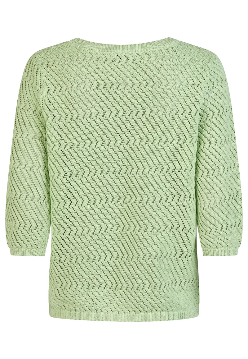 SWEATER, GLOW GREEN