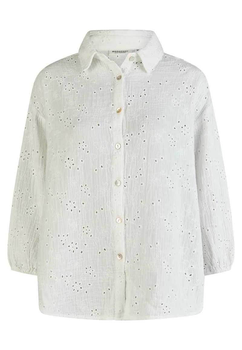 BLOUSE, SOFT WHITE