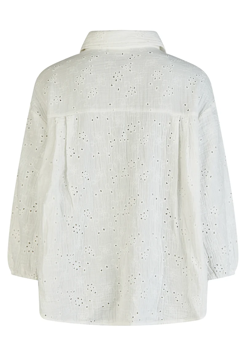 BLOUSE, SOFT WHITE