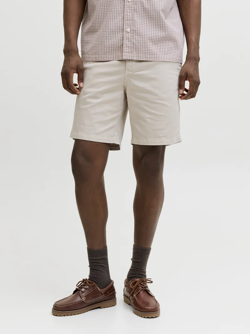 JPSTACE VANCE CHINO SHORTS REG SN, Pumice Stone