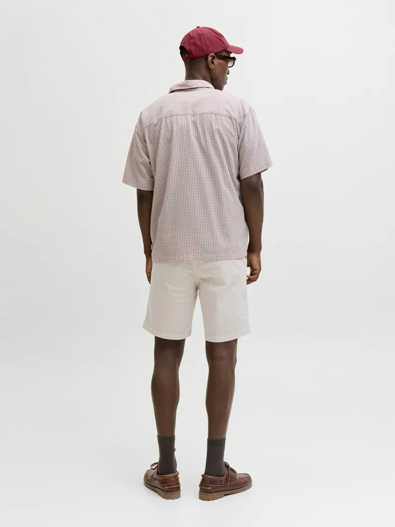 JPSTACE VANCE CHINO SHORTS REG SN, Pumice Stone