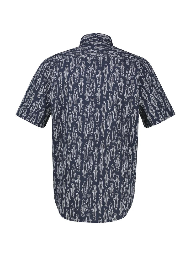 HEMD 1/2 ARM, CLASSIC NAVY