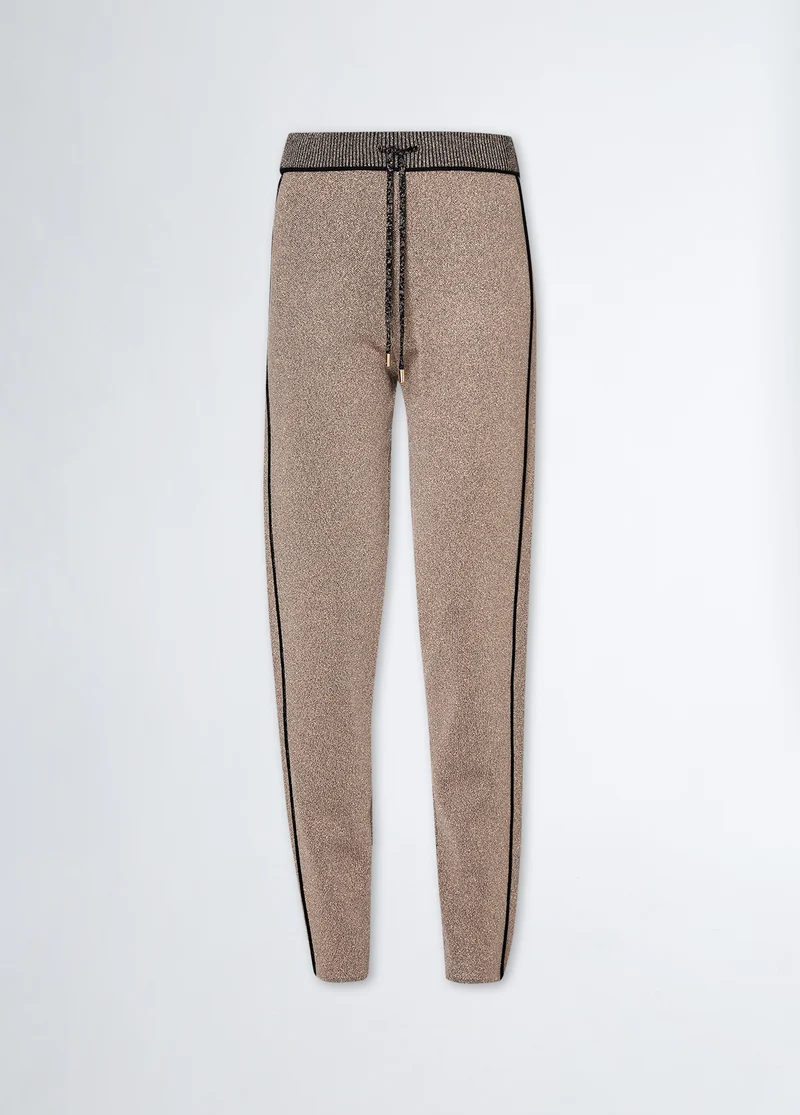 Knit jogging pants